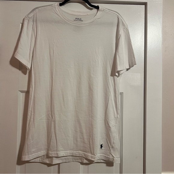 Polo Ralph Lauren Tops - #120 POLO RALPH LAUREN UNISEX WHITE T-SHIRT LARGE